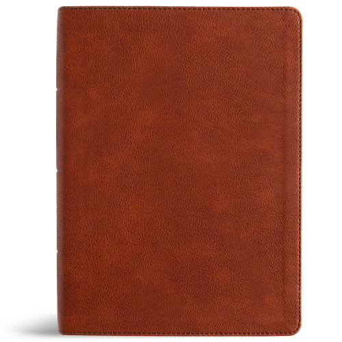 NASB Study Bible, Burnt Sienna LeatherTouch, Indexed by Holman Bible Publishers, 9798384540366