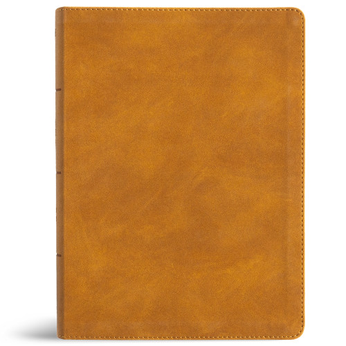 NASB Study Bible, Camel SuedeSoft LeatherTouch, Indexed by Holman Bible Publishers, 9798384540380