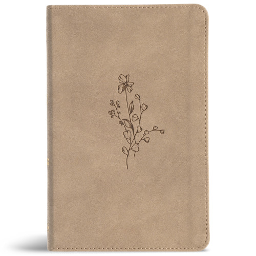 CSB Personal Size Bible, Digital Study Edition, Earth SuedeSoft LeatherTouch by CSB Bibles by Holman, 9798384540410
