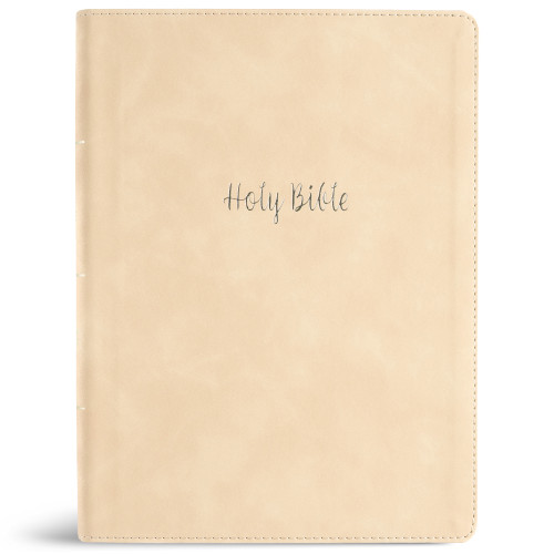 CSB Verse-by-Verse Reference Bible, Digital Study Edition, Cream LeatherTouch by CSB Bibles by Holman, 9798384540779