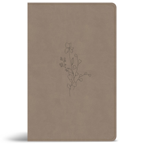 CSB Thinline Reference Bible, Digital Study Edition, Earth SuedeSoft LeatherTouch by CSB Bibles by Holman, 9798384540816