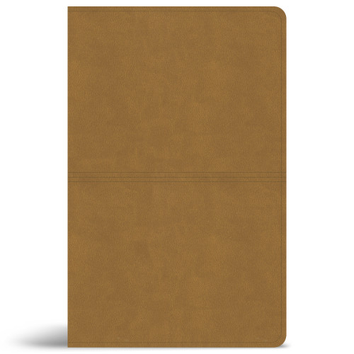 CSB Thinline Reference Bible, Digital Study Edition, Camel SuedeSoft LeatherTouch by CSB Bibles by Holman, 9798384540823