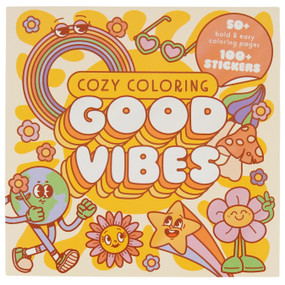 Cozy Coloring Good Vibes (With Stickers) by Parragon Books, 9798890193964