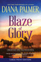 Blaze of Glory (Large Print Edition) by Diana Palmer, 9781335002259
