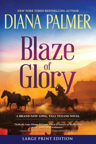 Blaze of Glory (Large Print Edition) by Diana Palmer, 9781335002259