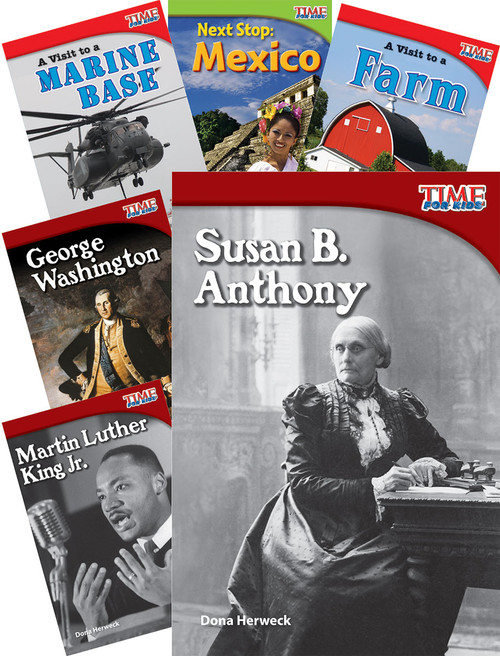 Social Studies Guided Reading Grade 2 9-Book Set by Multiple Authors, 9781433374012