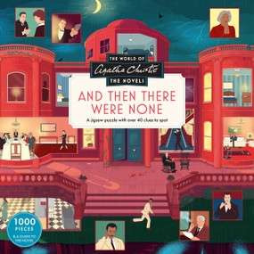 The World of Agatha Christie: And Then There Were None A 1000-piece jigsaw puzzle (Illustrated by Ruby Ash) by Agatha Christie Agatha Christie Ltd, Ruby Ash, 9781399632843