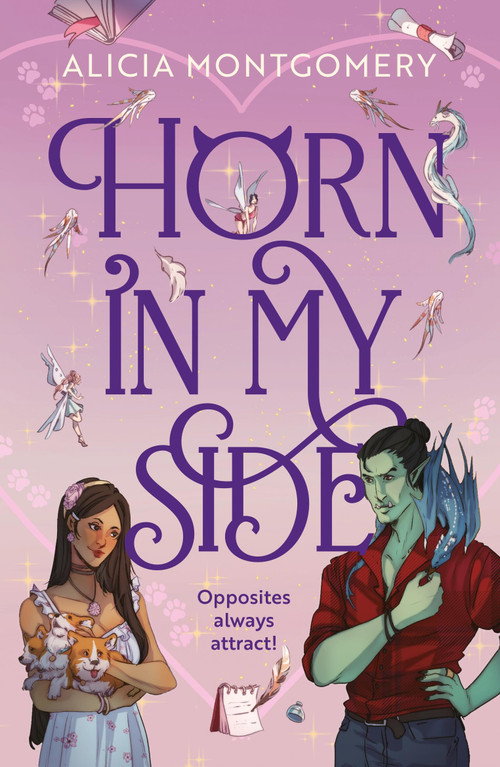 Horn in My Side (A new sweet and spicy, enemies-to-lovers monster romance perfect for fans of The Baby Dragon Cafe and Tusk Love!) by Alicia Montgomery, 9781035432127