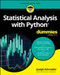 Statistical Analysis with Python For Dummies by Joseph Schmuller, 9781394370320