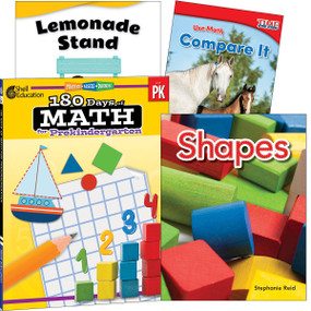 Learn-at-Home: Explore Math Bundle Grade PK: 4-Book Set by Multiple Authors, 9781087668147