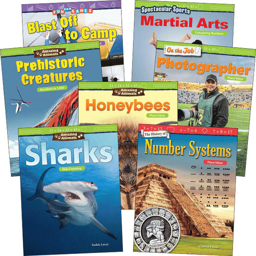 Place Value: Grades 2-3 (7-Book Set) by Multiple Authors, 9781643356679
