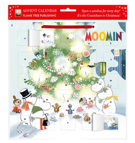 Moomin: Christmas Comes to Moominvalley Advent Calendar (with stickers) by Flame Tree Studio, 9781835622490
