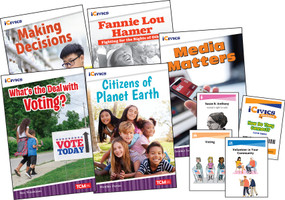 iCivics Grade 4: Community & Social Awareness 5-Book Set + Game Cards by Multiple Authors, 9781087668314