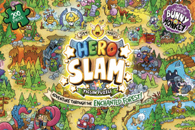 Jamie Smart's Hero Slam Jigsaw Puzzle: 200 pieces (The brand new 200-piece jigsaw puzzle from the no 1 bestselling creator of Bunny vs Monkey) by Smart, 9781399629645