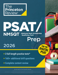 Princeton Review PSAT/NMSQT Prep, 2026 (3 Practice Tests + Review + Online Tools for the Digital PSAT) by The Princeton Review, 9798217118847