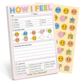 How I Feel Today Playtime Pad with Sticker Sheet by Knock Knock Kids, Knock Knock, 9781683495277