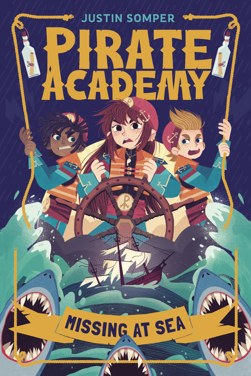 Pirate Academy: Missing at Sea by Justin Somper, Teo Skaffa, 9798217050451