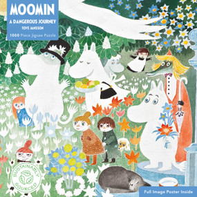 Adult Sustainable Jigsaw Puzzle Moomin: A Dangerous Journey (1000-pieces. Ethical, Sustainable, Earth-friendly) by Flame Tree Studio, 9781786646330
