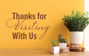 Visitor Postcard: Thanks for Visiting with Us (Package of 25) (2 Peter 1:2 (KJV)) by Broadman Church Supplies Staff, 9798384527268
