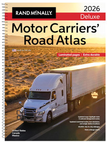 Rand McNally 2026 Deluxe Motor Carriers' Road Atlas by Rand McNally, 9780528029349