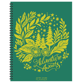 July 2025 - June 2026 Adventure Large Weekly Monthly Planner by , 9798889614760