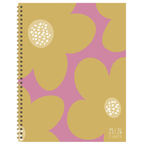 July 2025 - June 2026 Biggest Blooms Large Weekly Monthly Planner by , 9798889614784