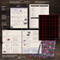 July 2025 - June 2026 Gwen Plaid Large Weekly Monthly Planner by , 9798889614814