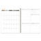 July 2025 - June 2026 Francophile Flower Large Weekly Monthly Planner by , 9798889614838