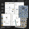 July 2025 - June 2026 Francophile Flower Large Weekly Monthly Planner by , 9798889614838