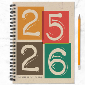 July 2025 - June 2026 Stamp Out Medium Weekly Monthly Planner by , 9798889614852