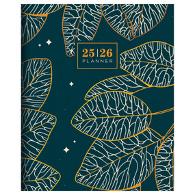 July 2025 - June 2026 Night Foliage Large Monthly Planner by , 9798889614999