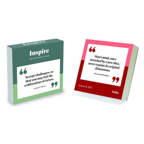 2026 Inspire Daily Desktop Calendar by , 9798889613930