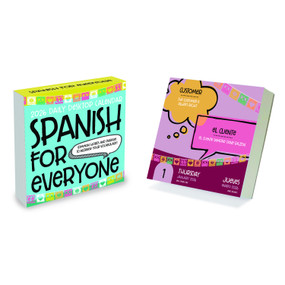 2026 Spanish Words Daily Desktop Calendar by , 9798889615804