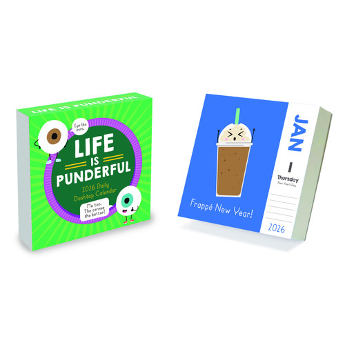 2026 Puns of Fun Daily Desktop Calendar by , 9798889615835