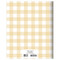 2026 Gingham Wheat Medium Monthly Planner by , 9798889613985