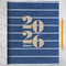 2026 Denim Large Monthly Planner by , 9798889614050