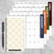 2026-2027 Checkerboard Small Monthly Pocket Planner by , 9798889614494