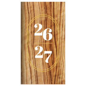 2026-2027 Classic Oak Small Monthly Pocket Planner by , 9798889614500