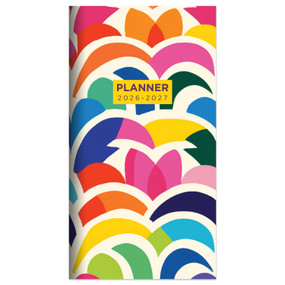 2026-2027 Color Burst Small Monthly Pocket Planner by , 9798889614517