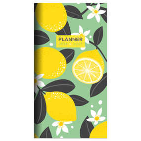2026-2027 Lemon Blossom Small Monthly Pocket Planner by , 9798889614579