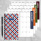 2026-2027 Patriotic Plaid Small Monthly Pocket Planner by , 9798889614593
