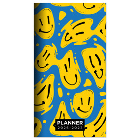 2026-2027 Smiley Small Monthly Pocket Planner by , 9798889614609