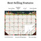 2026 Bountiful Blooms Large Desk Pad Monthly Blotter Calendar by , 9798889615231