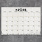 2026 Floral Medium Desk Pad Monthly Blotter Calendar by , 9798889615279