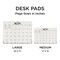2026 Floral Medium Desk Pad Monthly Blotter Calendar by , 9798889615279