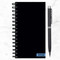 2026 Black Small Weekly Monthly Planner by , 9798889614135