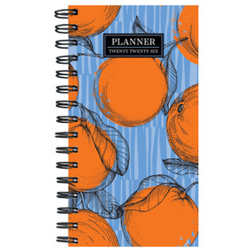 2026 Citrus Small Weekly Monthly Planner by , 9798889614159
