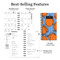 2026 Citrus Small Weekly Monthly Planner by , 9798889614159