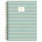 2026 Blue and Gold Lines Medium Weekly Monthly Planner by , 9798889614203