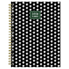 2026 Skulls & Spells Medium Weekly Monthly Planner by , 9798889614241